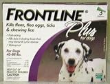 41xvm1lH80L. SL160  Frontline Plus For Dogs 45 88 lbs.