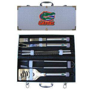 Florida Gators Barbecue Set, 8 Piece Set with Storage Case
