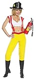 UPC 733411000009 product image for MCS Women's Fire Fighter Costume Medium White and Yellow | upcitemdb.com