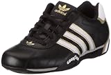 adidas Originals ADI RACER LO M G51231, Unisex - Erwachsene Sneaker, Schwarz (BLACK 1 / WHITE / METALLIC GOLD), EU 38 2/3 (UK 5.5)