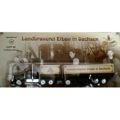 Landbrauerei Eibau in Sachsen, Oldtimer CCCP 65-H�ngerzug (1:87