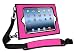 iBaggs TRAVELER II Mobility Case / Bag – HOT PINK for The New iPad 3rd Generation & iPad 2 with Adjustable Shoulder Strap and “FREE” ADVANCED Optical Clear Screen Protector (For a limited time). Backed with a “Money Back Guarantee”