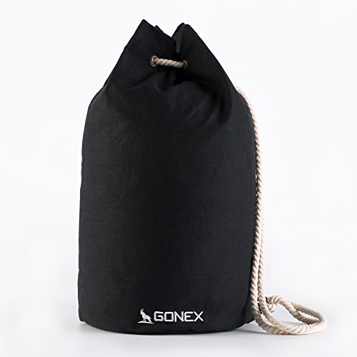 Father's Day Gifts Best Deal Gonex Training Gymsack,Gym Sack Bag Drawstring Backpack Sport Bag for Men & Women Sackpack