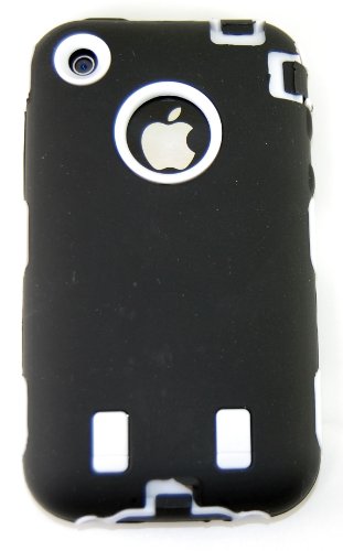 Body Armor for iPhone 3G / 3GS - Black & White
