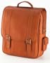 Clava 1153 Upright Porthole Briefcase - Vachetta Tan