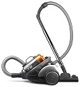 Electrolux ZT3510UK T8 Bagless Cylinder Vacuum Cleaner, Dark Grey and Orange Metallic