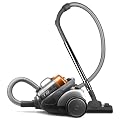 Electrolux ZT3510UK T8 Bagless Cylinder Vacuum Cleaner, Dark Grey and Orange Metallic