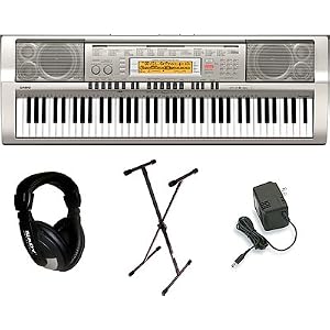 Casio 76-Key Touch-Sensitive Keyboard Premium Package by 