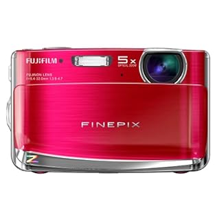 Fujifilm FinePix Z70 12MP Digital Camera with 5x Optical Zoom - Red