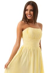 Ruched Pleated Chiffon Spaghetti Strap Scoop Neck Evening Dress/Bridesmaid Dress/Prom Dress/Wedding Dress 