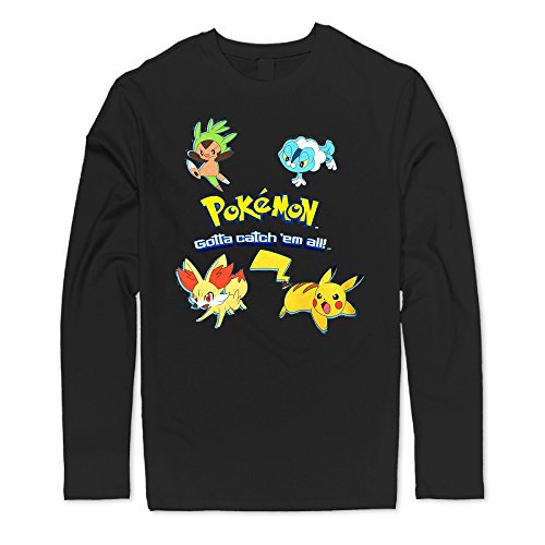 Pokemon Catch 'Em All Boys T Shirts Funny Shirts Cool Personalized Shirt Longsleeve