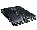 M-Edge Platform Genuine Leather Kindle Jacket (Fits 6" Display, Latest Generation Kindle), Smooth Black