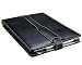 M-Edge Platform Genuine Leather Kindle Jacket (Fits 6" Display, Latest Generation Kindle), Smooth Black