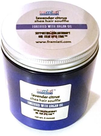 FraMiATi Naturals Lavender Citrus Shea Hair Souffle, Large