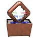 Desktop Water Fountain - Copper Cube
