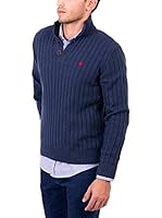 POLO CLUB Jersey Gentle Rib Nb (Azul)
