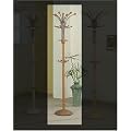 Oak Finish Hardwood Coat Rack By Acme Furniture