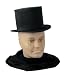 Black Top Hat - Adult Std.