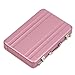 Fanshop MINI Cute Password Briefcase Business Cardcase Bank Card Case Holder (Pink)