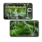 41xw65B8zvL. SL160  Apocalypse Green Storm Design Protective Skin Decal Sticker for Creative Zen Vision W 30GB 60GB Media Music Player