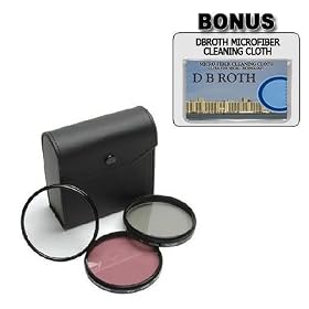 Digital Concepts High Resolution 3-piece Filter Set (UV, Fluorescent, Polarizer) For The f... by Concepts