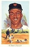 Monte Irvin Autographed / Signed Perez-Steele Postcard - New York Mets