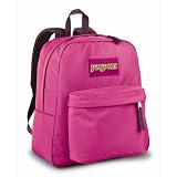 JanSport Spring Break Classics Series Backpack, New Hot Pink