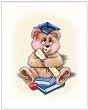 Teddy Bear- My First Graduation-Children's Wall Art and Nursery Wall D��cor