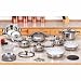 28pc 12-Element Stainless Steel Cookware Set