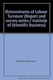 Determinants of labour turnover