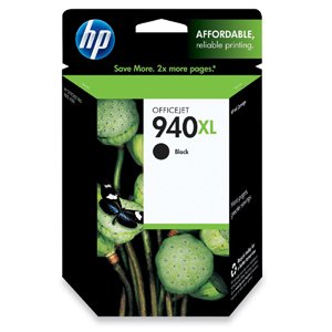 HP C4906AN 940XL High-Yield Black Ink, 2,200 Pages HEWC4906AN Category: Inkjet Printer Cartridges