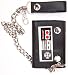 Nintendo: Game Controller Black Leather Wallet with Chain Image