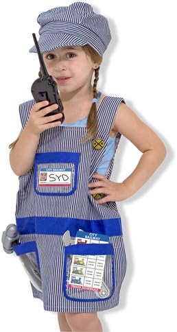 Melissa & Doug Train Engineer Role Play Costume Set Toy, Kids, Play, Children