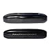 Classic Smooth Eyeglass Case with Microfiber cleaning cloth | 100% Money Back Guarantee | Unisex | For men and Women | Medium Size | Smooth and Sturdy | Protective | AS196 Black