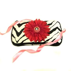 Zebra and PinkBaby Travel wipes case