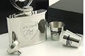 Arsenal F.C. Official Crested Hip Flask Box Set