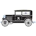HO RTR Ford Model A Sedan Delivery, Ford Parts