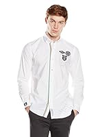 Galvanni Camisa Hombre (Blanco)