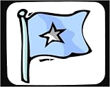 Decorated Mouse Pad with International, Somalian, Somalia