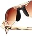 Womens Seek Sport Sunglasses - Ideal For Cycling, Golf, Hiking, Running, Tennis. Crystal Brown Frame/Brown Gradient Lens