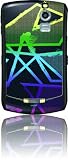 Skinit Protective Skin fits Curve 8330 (Eye Spy Stars Black)