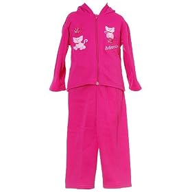FP Baby Infant Girls Pink Outfit Adorable Cat Fall Set Girl 12M-24M