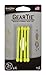 Nite Ize GT3-4PK-33 Original Gear Tie, Reusable Rubber Twist Tie, 3-Inch, Neon Yellow, 4 Pack, Made in the USA