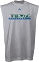 Minnesota Timberwolves Adidas True Court Practice Sleeveless T-Shirt