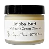 Jojoba Buff - Organic Exfoliating Cream Cleanser with Rooibos and White Tea Antioxidants 2 oz