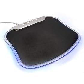 Ceratech Crosshair USB Mouse Pad with 4 Port Hub (PC)