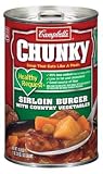 Campbell's Chunky Sirloin Burger with Country Vegetables Soup 18.8 oz (Pack of 12)