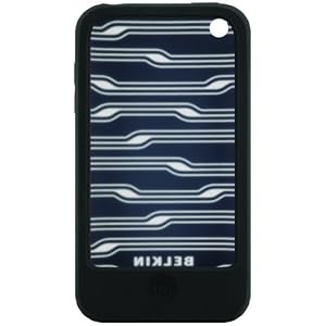 Belkin Silicone Sleeve for iPhone 3G/3GS (Black/Clear)