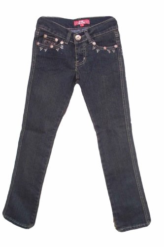 Pop Jeans Girls Embroidery Stretch Denim Skinny Jeans ~ Size 16 Pop Jeans Girls Embroidery Stretch Denim Skinny Jeans ~ Size 16