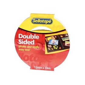 Sellotape Double Sided Tape - 12mm x 33m